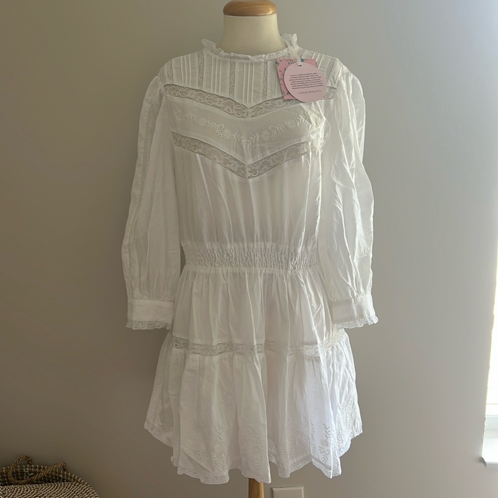 Love shack fancy white dress